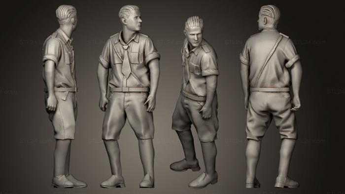 Military figurines (people2 3, STKW_0127) 3D models for cnc